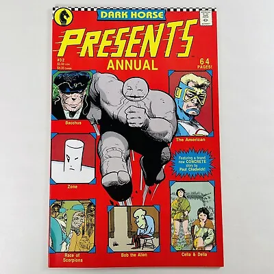 Buy Dark Horse Comics Presents Annual #32 1989 1st Print 1st App. Concrete Chadwick • 5.99£