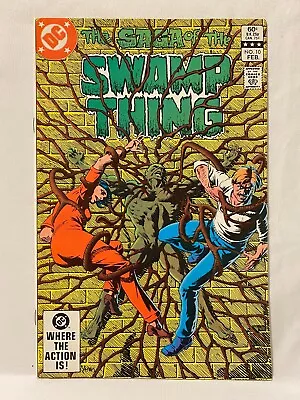 Buy Swamp Thing DC Comics Vol. 2, #10 February 1983 Comic Book • 12£