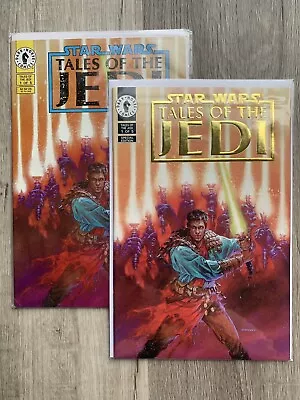 Buy Star Wars: Tales Of The Jedi #1 (1993) Dark Horse High Grade Raw Gold Foil Set • 43.48£