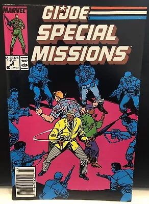 Buy G.I Joe Special Missions #10 Comic , Marvel Comics, Newsstand ‘/ • 3.13£