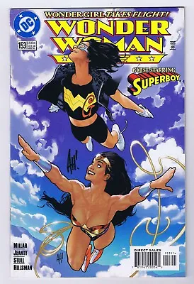 Buy Wonder Woman #153 FN+ Signed W/COA By Cover Artist Adam Hughes 2000 • 22.49£