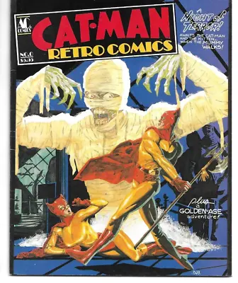 Buy CAT-MAN RETRO COMICS - AC Comics - No. 0 (1997) -  VIRGIN  Back Cover • 12.50£