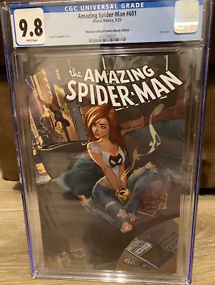 Buy Amazing Spider-Man 601 Foil Variant J Scott Campbell CGC 9.8 • 150.93£