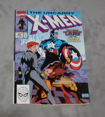 Buy The Uncanny X-Men #268 1990 Marvel Comics - Black Widow,Cap,Wolverine Cover - NM • 24.12£
