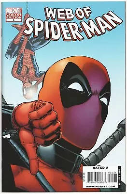 Buy Web Of Spider-man #5 Jimenez Deadpool Retail Variant Nm Amazing #583 Obama Spoof • 49.95£