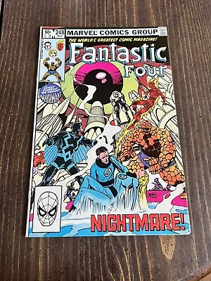 Buy Fantastic Four #248/1st App Of Kristoff, Doom’s Adopted Son!!/Good Copy!! • 6£