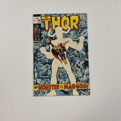 Buy The Mighty Thor #169 1969 VF Origin Of Galactus • 120£