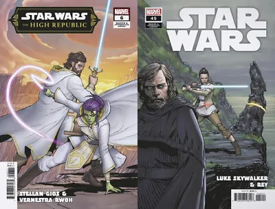 Buy THE HIGH REPUBLIC #6 [PHASE III]+STAR WARS #45 PRESALE 4/3/24 Master And App.Set • 7.50£