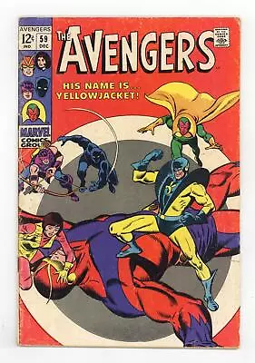 Buy Avengers #59 GD/VG 3.0 1968 1st App. Yellowjacket • 22.26£
