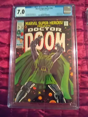 Buy Marvel Super Heroes 20 Cgc 7.0 Doctor Doom • 1,000£