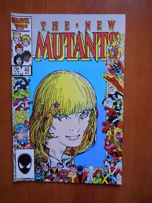 Buy 1987 THE NEW MUTANTS #45 Marvel Comics [SA44] • 4.40£