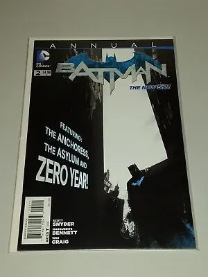 Buy Batman Annual #2 Nm (9.4 Or Better) Dc Comics New 52 September 2013 • 5.99£