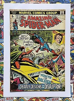 Buy AMAZING SPIDER-MAN #117 - FEB 1973 - 1st DISRUPTOR APPEARANCE! - VFN- (8.5) • 29.99£