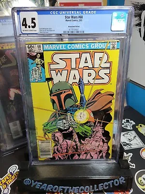 Buy Star Wars #68 1983 CGC 4.5 Grade MARVEL COMICS  • 144.77£
