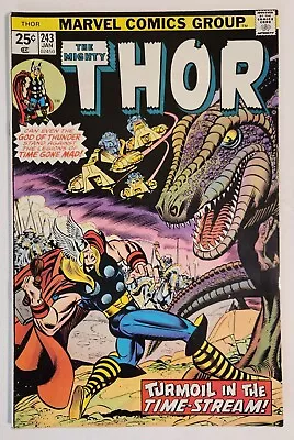 Buy Thor #243 (1976, Marvel) FN/VF 1st App Of The Time-Twisters MVS Intact • 5.59£