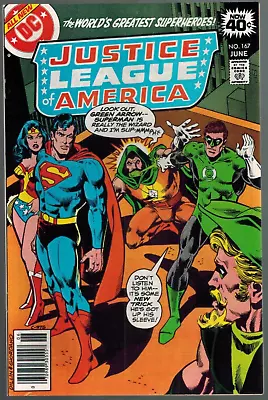 Buy Justice League Of America 167 Vs Secret Society Of Super-Villains VF/NM  1979 DC • 19.75£