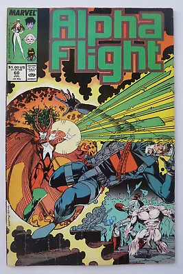 Buy Alpha Flight #60 - Marvel Comics - July 1988 F/VF 7.0 • 4.45£
