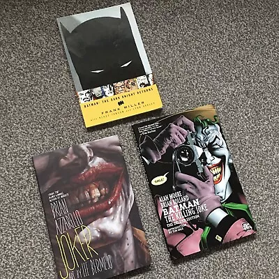 Buy Batman: The Dark Knight Returns, Joker & The Killing Joke - Graphic Novels • 17.99£