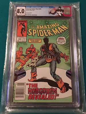 Buy Amazing Spider-Man #289 CGC 8.0 - NEWSSTAND EDITION 6/87 🔥 Custom Label 🔥 • 63.25£