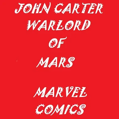 Buy John Carter Warlord Of Mars 2 5 7 • 7.28£