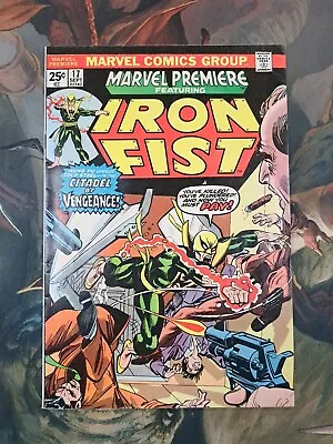Buy Marvel Premiere #17 Iron Fist 1974 - Marvel Comics  • 23.99£