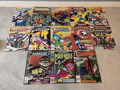 Buy Vintage Mostly Marvel Comic Job Lot X 13 - No Backing Board • 4.26£