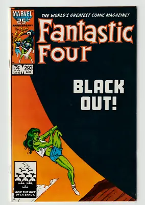 Buy FANTASTIC FOUR # 293 Marvel Comic (August 1986) FN  1st Printing. • 4.95£