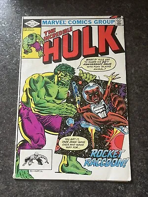 Buy Incredible Hulk #271 1st Comic Book Appearance Rocket Raccoon Marvel • 89.95£