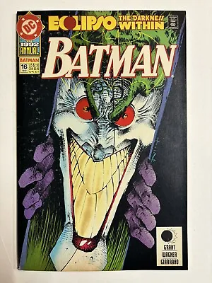 Buy Batman Annual #16 (1992) Eclipso The Darkness Within Pt. 17  DC Comics - VF • 4.45£
