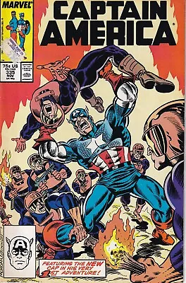 Buy Marvel Captain America, #335, 1987, Mark Gruenwald, Tom Morgan • 1.50£