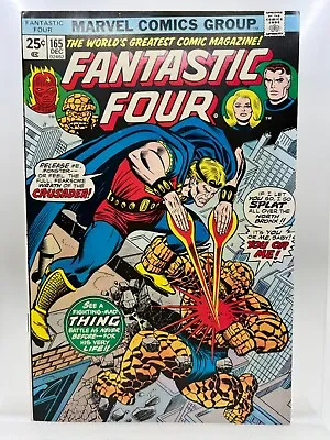 Buy Fantastic Four 165 ~ Est. 8.0 To 8.5 ~ Off-White To White Pages • 35.58£