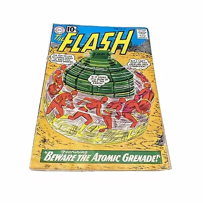 Buy Flash #122 - Raw 2.5- Origin & 1st Appearance Of The Top (1961) SILVER AGE  DC • 17.61£