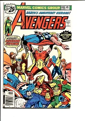 Buy Avengers 148 Vf-nm Squadron Supreme Perez Kirby 1976 • 18.48£