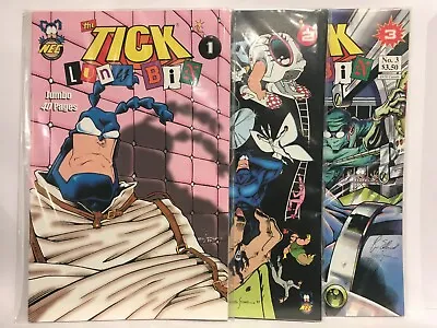 Buy The Tick Luny Bin #1-3 Set VF/NM 1st Print NEC Comics • 8.99£
