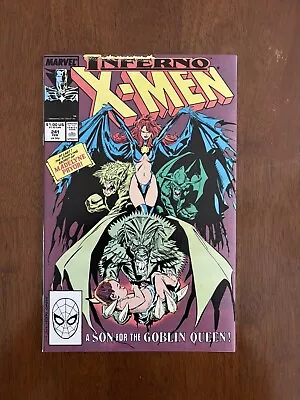 Buy Uncanny X-Men #241 (Marvel,  1989) Origin Of The Goblin Queen! NM • 27.80£