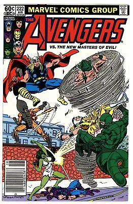 Buy Avengers (1963) #222 VF- New Masters Of Evil Roster Jim Shooter Story • 2.36£