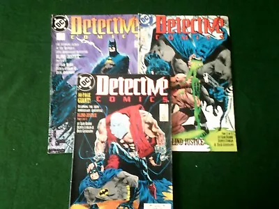 Buy Detective Comics 3 Issues 598 To 600 DC Comics • 6.99£