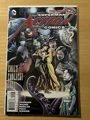 Buy DC Superman Action Comics #15 The New 52 Direct Edition Bagged Boarded Unread • 1.25£