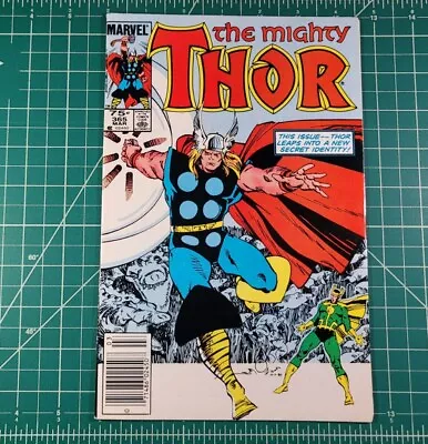 Buy Mighty Thor #365 (1986) Newsstand 1st Full App Throg Frog Of Thunder! FN/VF • 19.78£