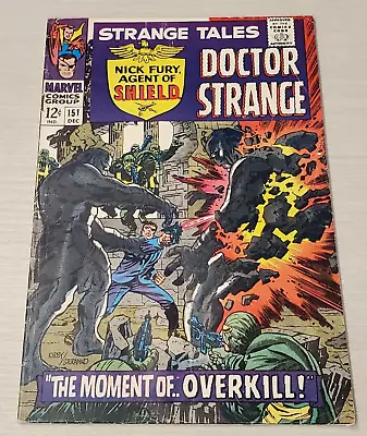Buy Strange Tales #151 (1966) 1st Jim Steranko Work At Marvel Comics Must Sell  • 14.48£