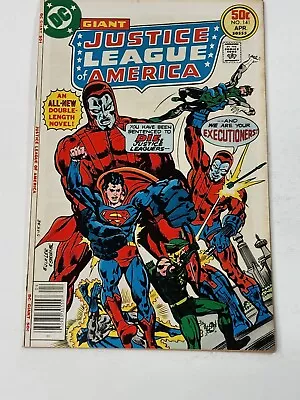 Buy Justice League Of America 141 NEWSSTAND 1st Team App Manhunters Bronze 1977 • 13.66£