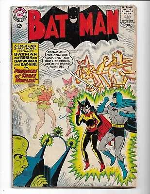 Buy Batman 153 - G/vg 3.0 - Bat-girl - Robin - Batwoman (1963) • 43.17£