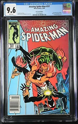 Buy Amazing Spider-Man #257 (1984) 2nd App Puma - CGC 9.6 Newsstand • 95.14£