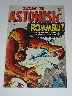 Buy Tales To Astonish #19 Vg (4.0) Marvel Comics May 1961 (sa)** • 89.99£
