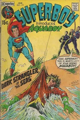Buy Superboy; Introduces Aquaboy; Dark Strangler Of The Seas #171 • 6.36£