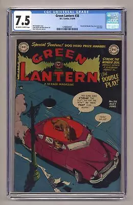 Buy Green Lantern #38 CGC 7.5 1949 1298660001 • 1,454.72£