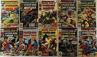 Buy Marvel Team Up #54-140 Run + Annual #1-7 1977 Lot Of 93 NM • 654.01£