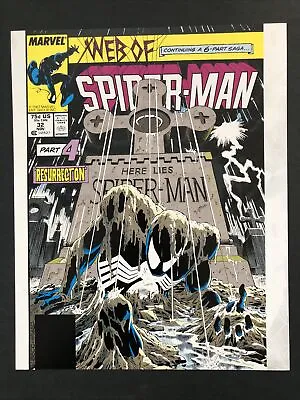 Buy The Web Of Spider-Man #32 COVER Marvel Comic Book Poster 9x11.5 • 14.19£