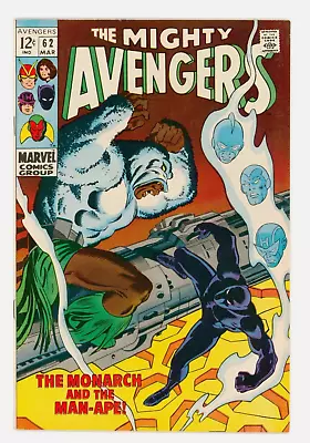 Buy Avengers #62 NM- 9.2 First Man Ape And Black Knight • 275£