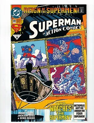 Buy Superman In Action Comics #689 NM DC Comics 1993 1st Appearance Black Suit • 7.91£